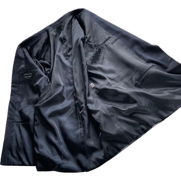 NORM THOMPSON | 46L XL | Navy Sport Coat Men’s Blazer - 36R Pant Suit Set Avail - Picture 5 of 12